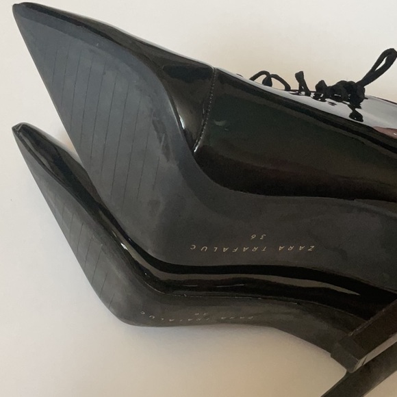 Zara Laced Ankle Boots - Picture 8 of 10